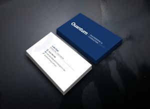Graphic design, Logo Design, branding and business card for Newcastle based engineering company, Quantum Engineering and Consulting